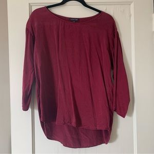 Silk Eileen Fisher blouse